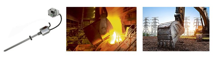 絕對值線性位移傳感器CF柔性桿系列應用圖